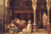 Jean-Baptiste Huysmans The Fortuneteller china oil painting artist